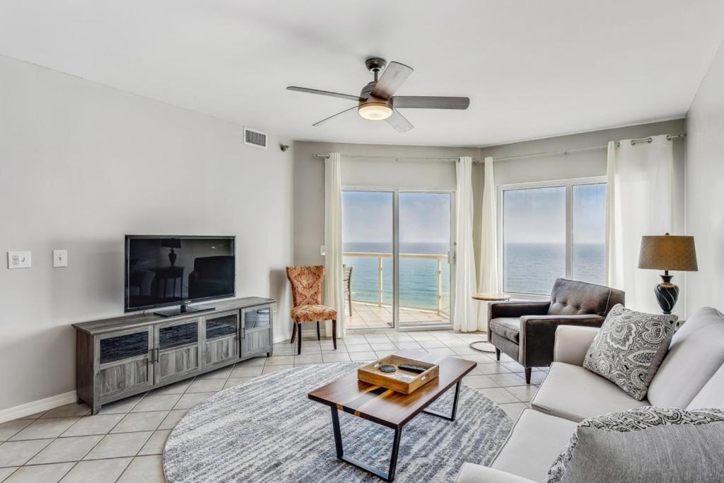 Emerald Isle Gulf Front 2B Condo - 1604 彭萨科拉海滩 外观 照片